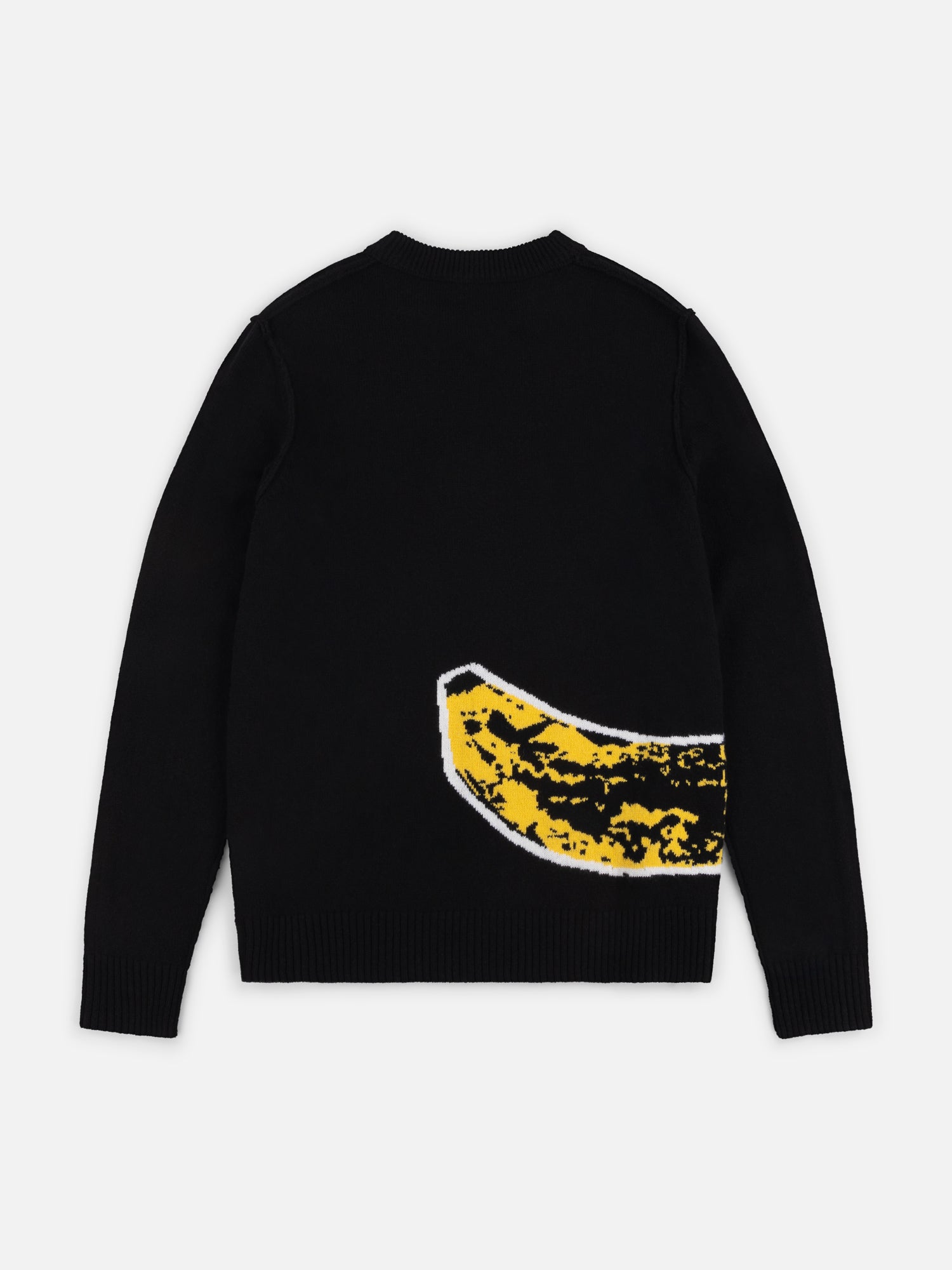 GRAPHIC JUMPER in BLACK YELLOW BANANA - Image 6