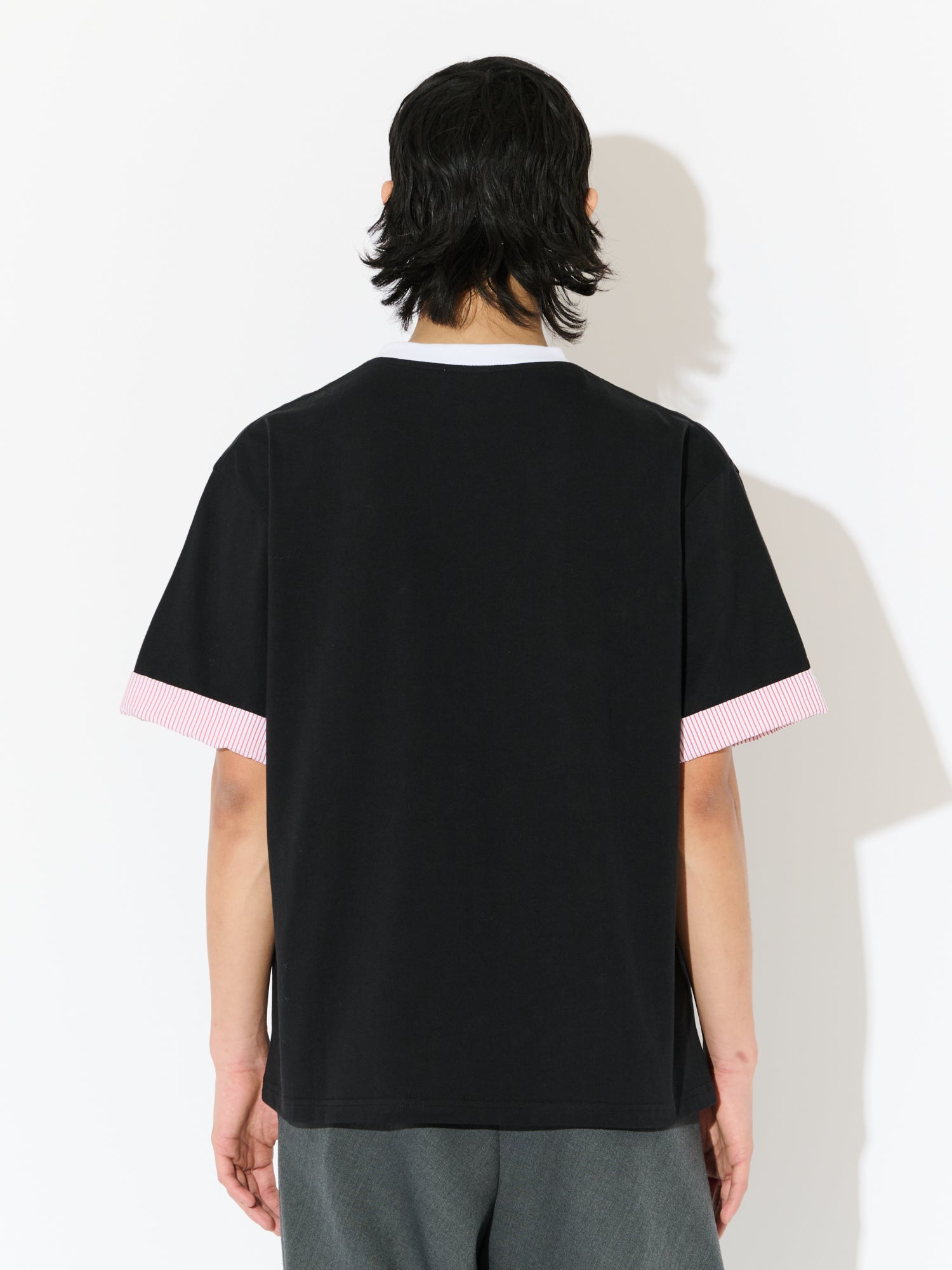 TURN UP TEE in BLACK YELLOW BANANA - Image 2