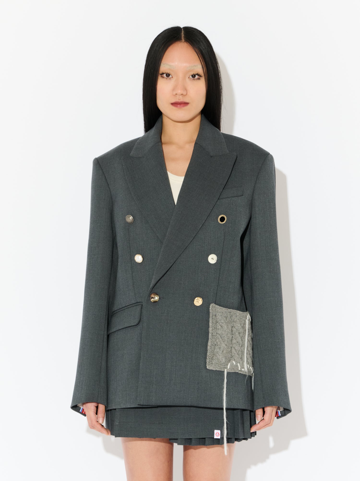 EDINBURGH JACKET in GREY - Image 3